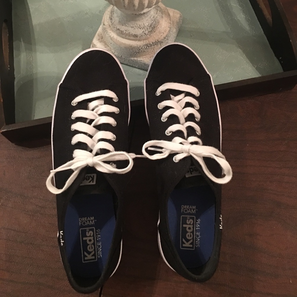 Keds Black Kickstart Sneaker